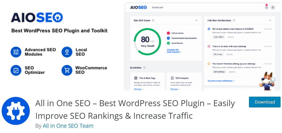 All in One SEO - โฉมใหม่ ปลั๊กอิน สำหรับช่วยปรับแต่ง SEO (Free+Pro)