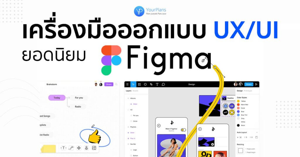 Figma คืออะไร ทำไมถึงควรใช้ ออกแบบ UX/UI ก่อนพัฒนาเว็บไซต์
