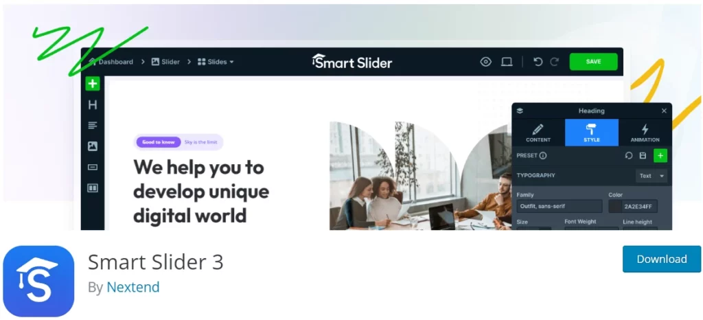 Smart Slider 3 (ฟรี+เสียเงิน)