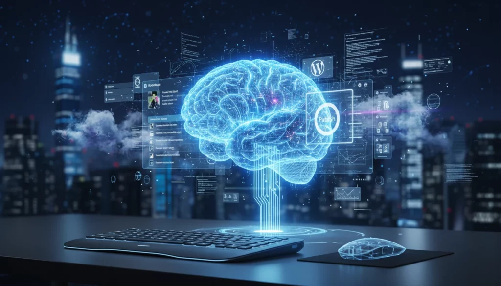 เจาะลึกเทรนด์ AI ใน WordPress ปี 2026 เพิ่มความสามารถเว็บไซต์คุณ