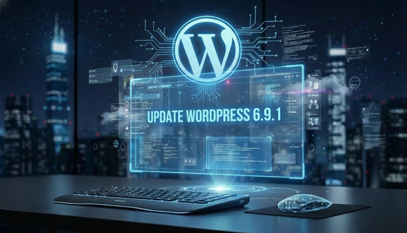 WordPress 6.9.1 มาแล้ว! อัปเดตด่วนเพื่อความเสถียร